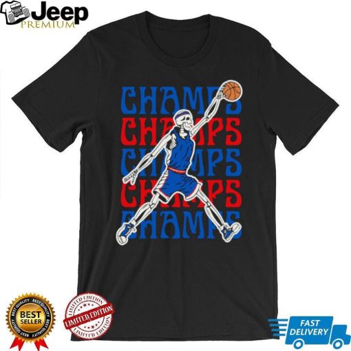 Barstool sports ka skeleton champs Kansas championship shirt