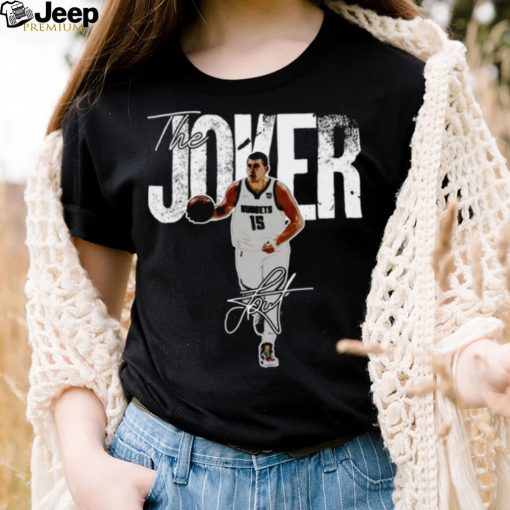 Basketball Denver Signature Nikola Jokic The Joker Vintage shirt