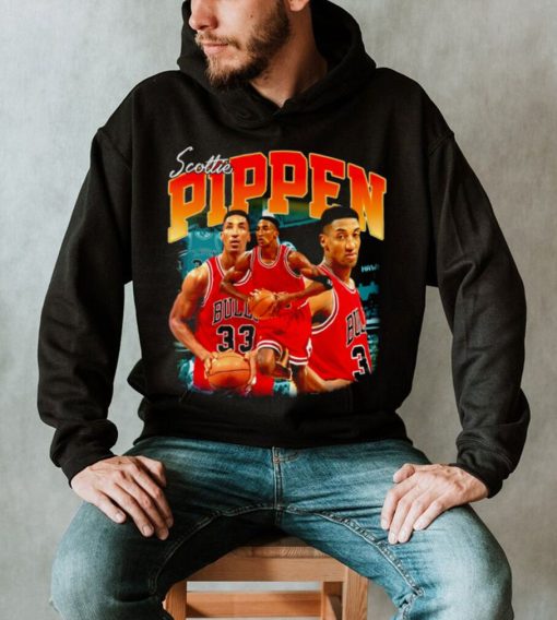 Basketball Vintage Retro 80s Scottie Pippen shirt