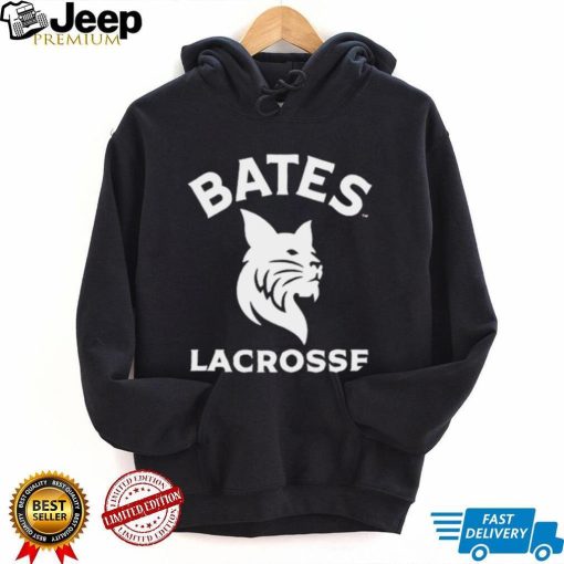 Bates Bobcats Lacrosse logo shirt