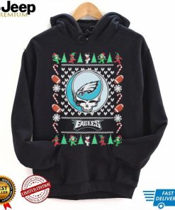 Bear Philadelphia Log Eagles Christmas Ugly Shirt