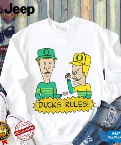 Beavis and Butt Head Oregon Ducks Rules NCAA Shirt