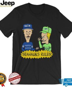 Beavis and Butt Head Seattle Seahawks Rules NFL Shirt