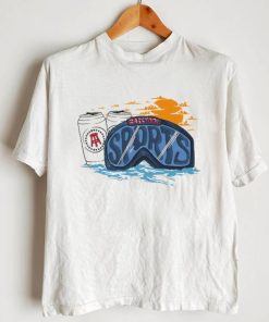 Beer and ski goggles art shirt