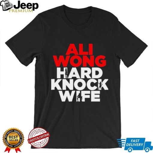 Best Ali Wong Hard Knock Wife Grunge Design Shirt