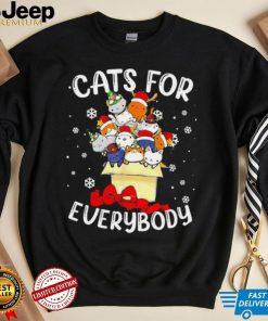 Best Cats for everybody Christmas 2022 shirt