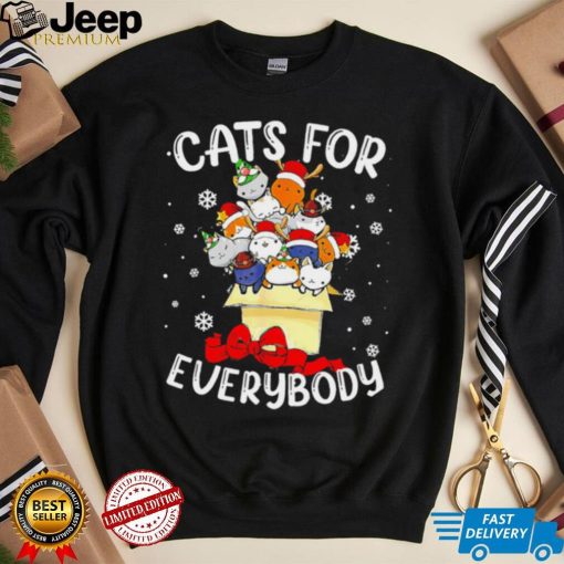 Best Cats for everybody Christmas 2022 shirt