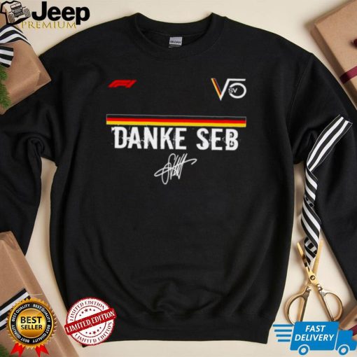 Best Danke Seb F1 V5 Sv Sebastian Vettel Formula 1 shirt