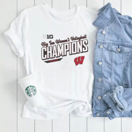 Big 10 Women’s Volleyball Champions 2022 Wisconsin Badgers Shirt