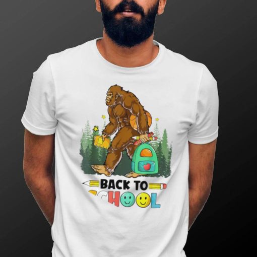 Bigfoot back to school art 2022 shirt