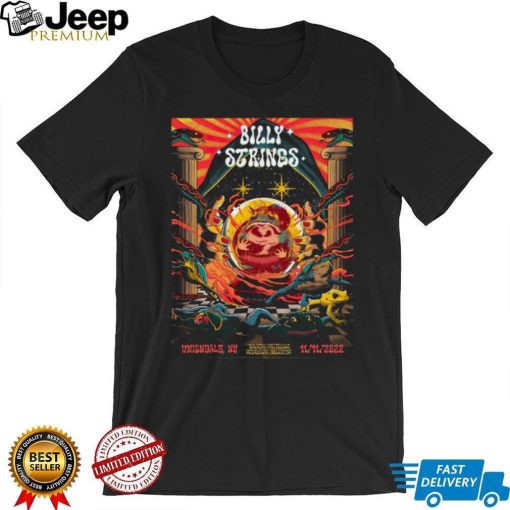 Billy Strings Poster at Nassau Veterans Memorial Coliseum on Nov 11, 2022 Portrait shirt