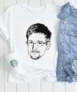 Black And White Portrait Edward Snowden Unisex Sweatshirt0