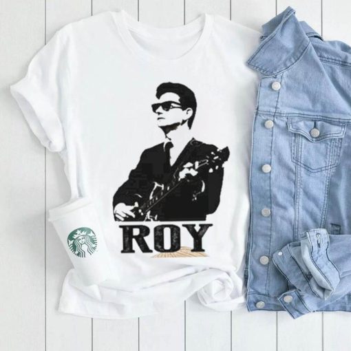 Black Stencil Music Guitarist Roy Orbison Shirt