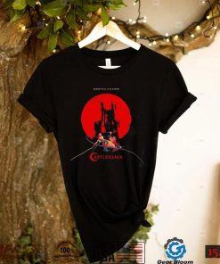 Blood Will Seek Blood Castlevania video game poster shirt0