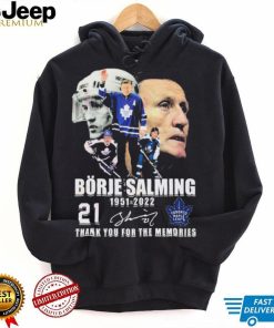 Borje Salming 71 Years Of 1951–2022 Thank You For The Memories Shirt