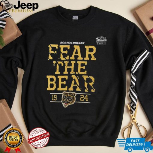 Boston Bruins Fear The Bear 2023 NHL Winter Classic Shirt