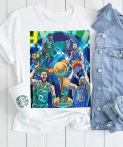 Boston Celtics Vs Golden State Warriors NBA Finals Style Art Shirt