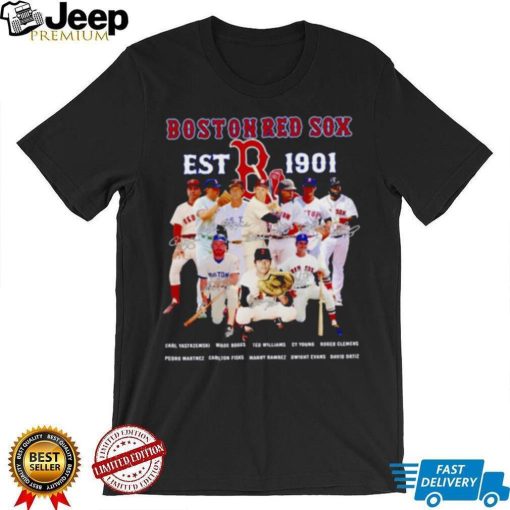 Boston Red Sox Players 2022 T shirt