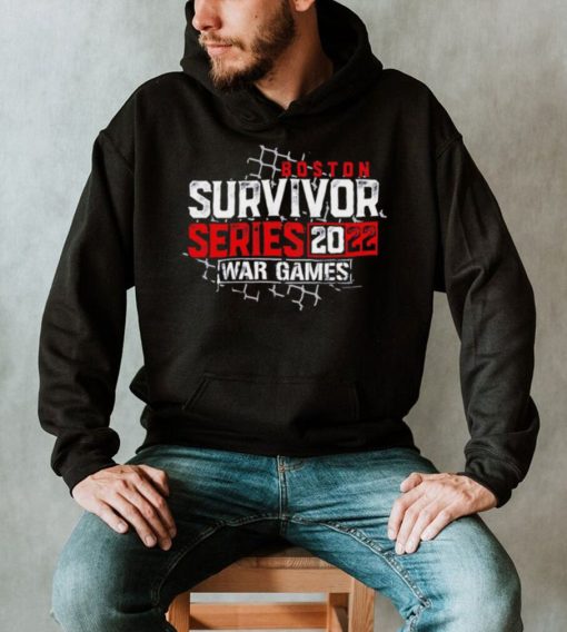 Boston survivor series 2022 War Games logo shirt