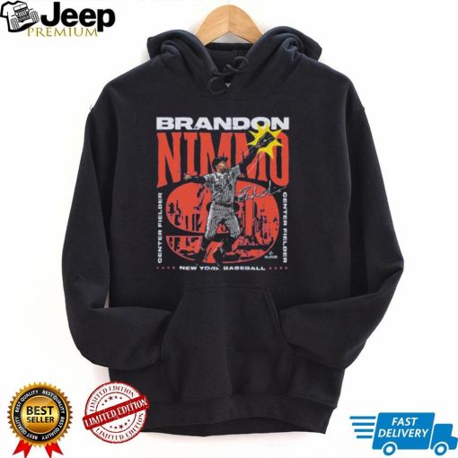 Brandon Nimmo New York Mets Robbery Center Fielder Signature shirt0