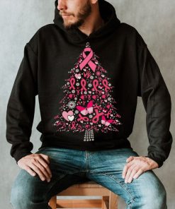 Breast Cancer Awareness Tree Christmas Shirt