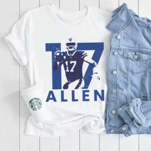 Buffalo Bills 17 Josh Allen T Shirt