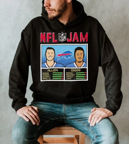 Buffalo Bills Josh Allen And Stefon Diggs NFL Jam T shirt