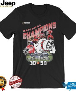 CFP National Champions Georgia Bulldogs 50 30 LSU Tigers Shirt