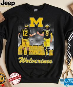 Cade Mcnamara And J.J. Mccarthy Michigan Wolverines College Signatures Shirt