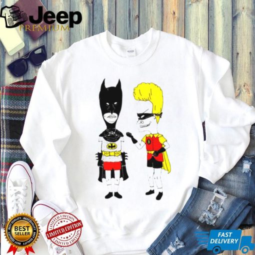 California Cartoon Batman Beavis And Butthead Shirt