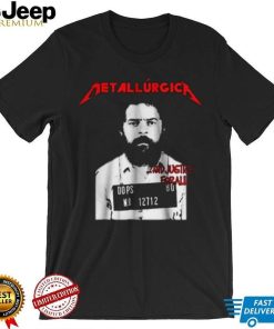 Camiseta Metalúrgica Lula Livre Metallica Justice Lula T Shirt