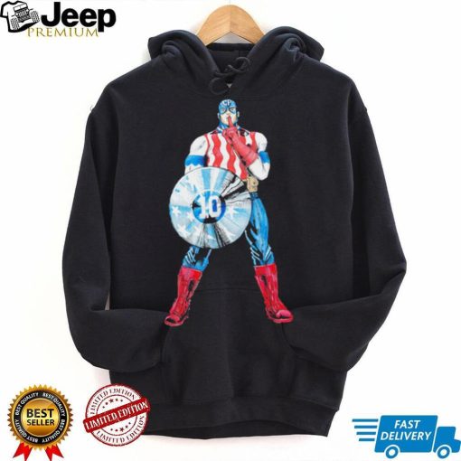 Captain America silent art shirt