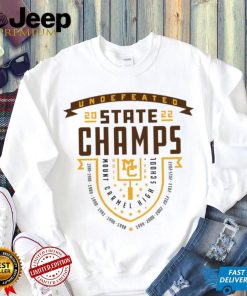 Caravan Undefeated 2022 State Champs Mount Carmel High School Tee