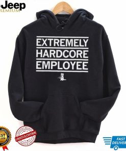 Cat Extremely hardcore employee 2022 shirt