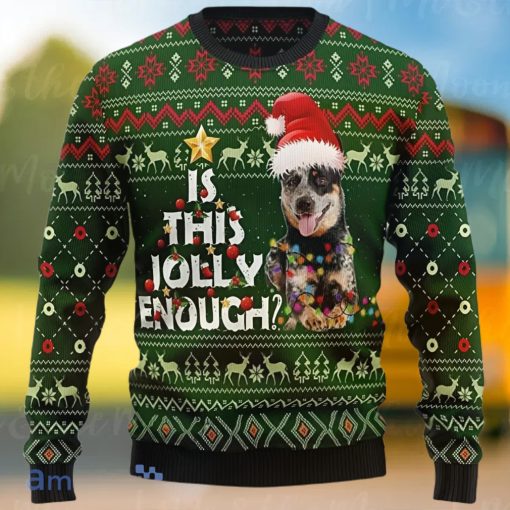 Cattle Dog Ugly Christmas Sweater