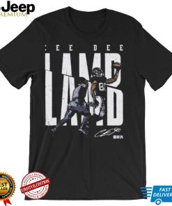 CeeDee Lamb Dallas Cowboys One Handed Signatures Shirt0