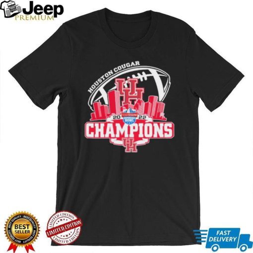 Champion Houston Cougar Logo Birmingham Bowl City 2022 Shirt