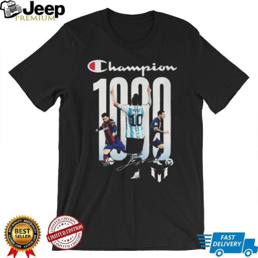 Champion Lionel Messi 1000 shirt