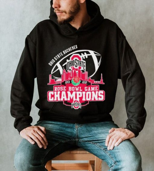 Champion Ohio State Buckeyes Logo Rose Bowl Game City 2022 Shirt