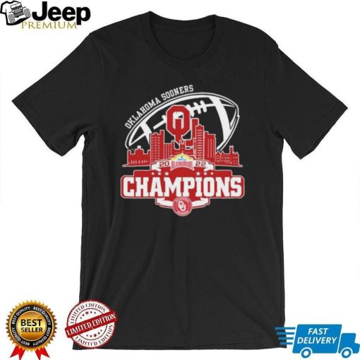 Champion Oklahoma Sooners Logo Alamobowl City 2022 Shirt