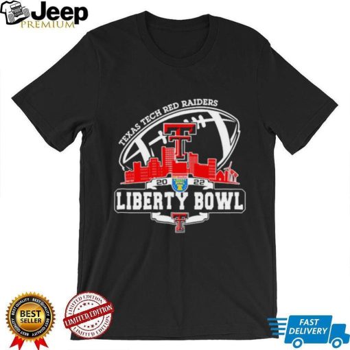 Champion Texas Tech Red Raiders Logo Liberty Bowl City 2022 Shirt