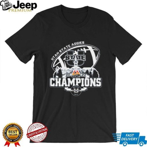 Champion Utah State Aggies Logo La Bowl City 2022 Shirt