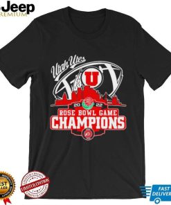 Champion Utah Utes Logo Rose Bowl Game City 2022 Shirt