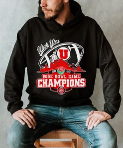 Champion Utah Utes Logo Rose Bowl Game City 2022 Shirt