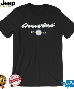 Champions 2022 Argentina Shirt World Cup Champions
