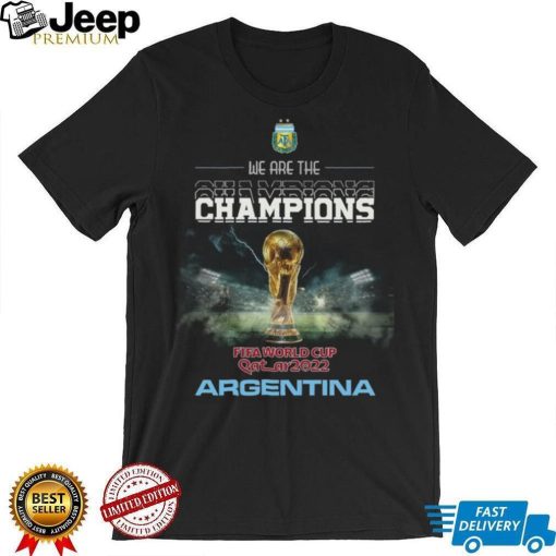 Champions Argentina Shirt, We Are The Champions Shirt