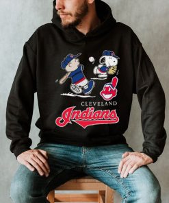 Charlie Brown Snoopy Cleveland Indians Shirt