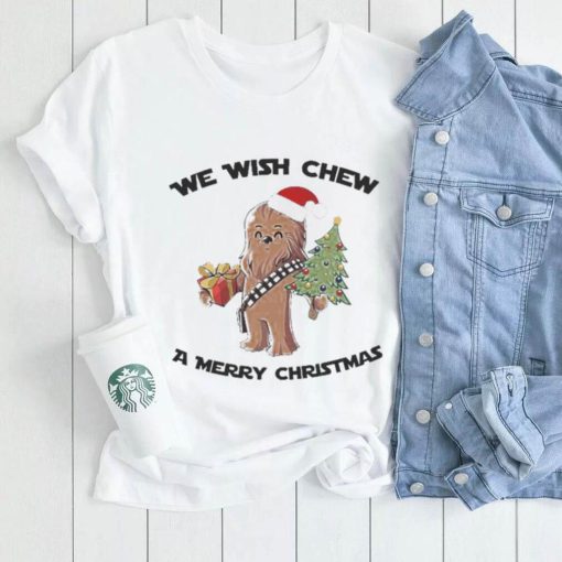 Chewbacca We Wish Chew A Merry Christmas Shirt