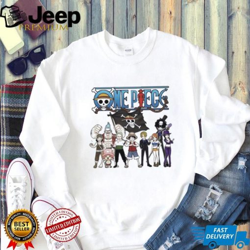 Chibi Design All Characters One Piece Shirt