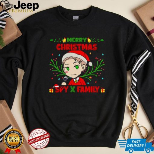 Chibi Loid Forger Christmas Scene Spy X Family Unisex Sweatshirt